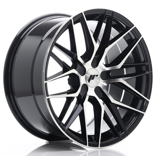 felger-Japan-Racing-JR28-Gloss-Black-Machined-Face-18x9.5-BLANK-20-40-74.1mm