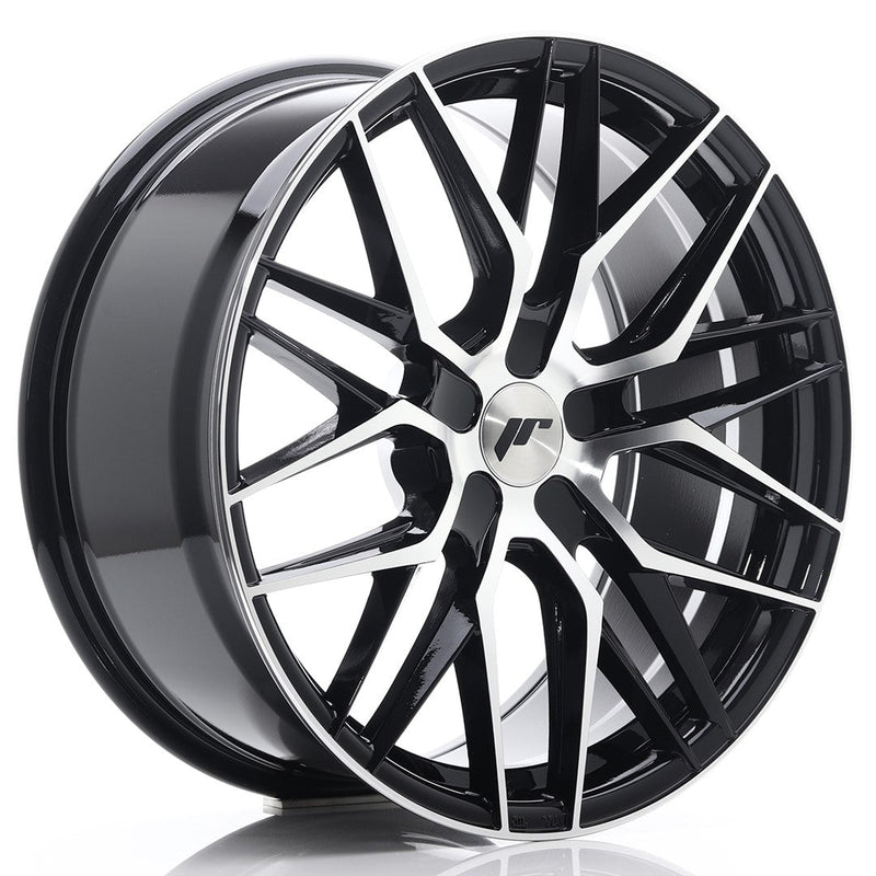 felger-Japan-Racing-JR28-Gloss-Black-Machined-Face-19x8.5-BLANK-20-40-74.1mm