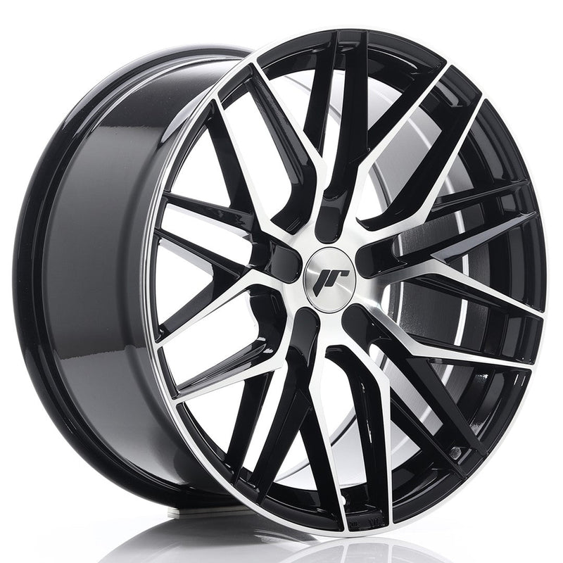 felger-Japan-Racing-JR28-Gloss-Black-Machined-Face-19x9.5-BLANK-20-40-74.1mm