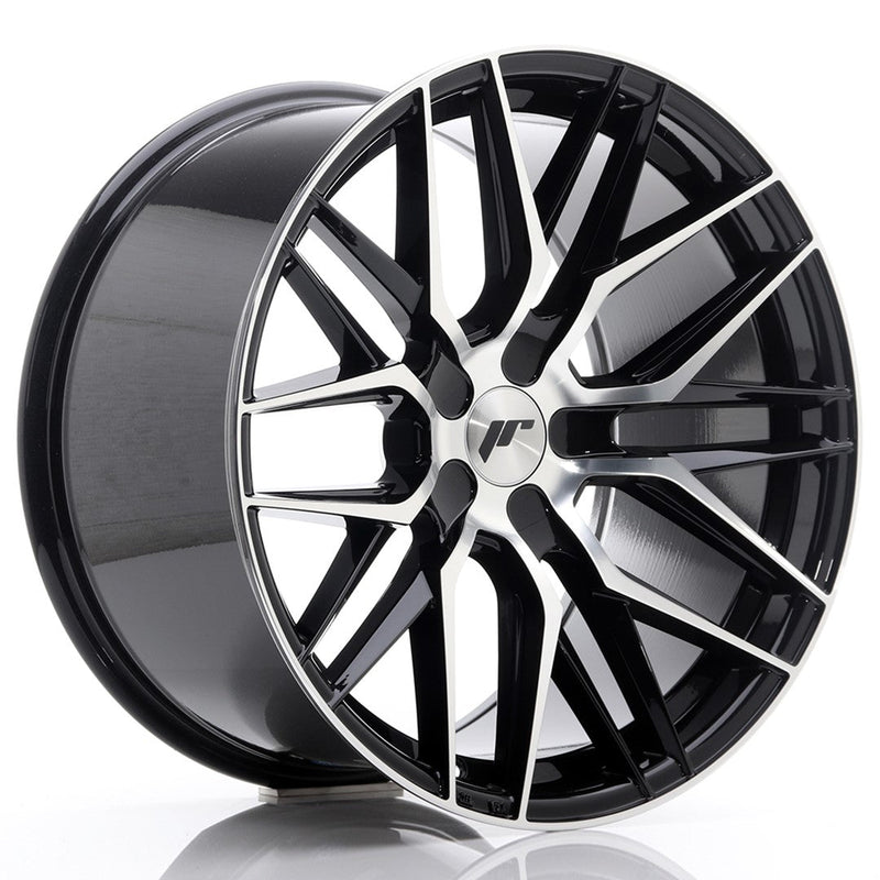 felger-Japan-Racing-JR28-Gloss-Black-Machined-Face-19x10.5-BLANK-20-40-74.1mm