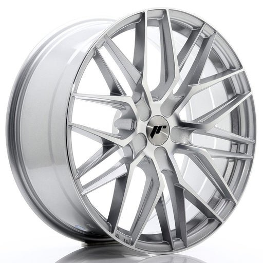 felger-Japan-Racing-JR28-Silver-Machined-Face-20x8.5-BLANK-20-40-74.1mm