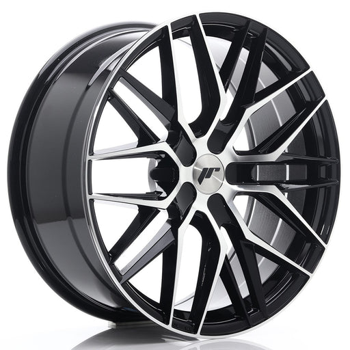 felger-Japan-Racing-JR28-Gloss-Black-Machined-Face-20x8.5-BLANK-20-40-74.1mm