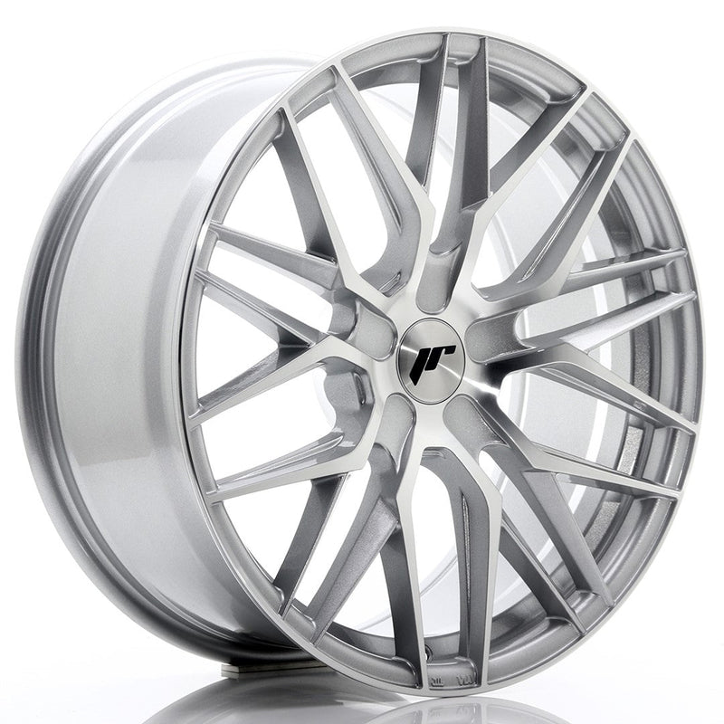 felger-Japan-Racing-JR28-Silver-Machined-Face-19x8.5-BLANK-35-40-74.1mm