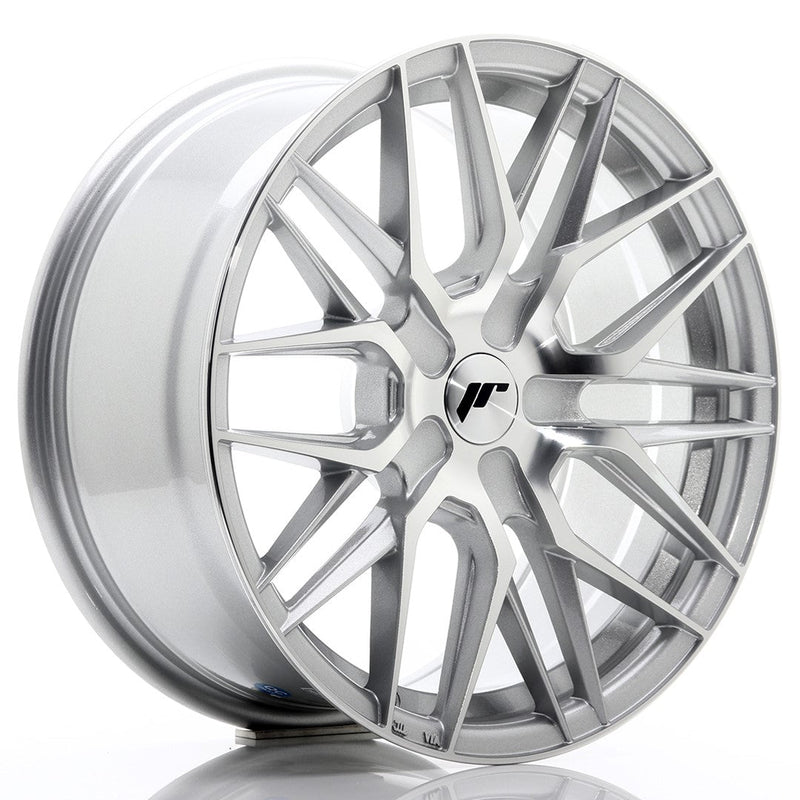 felger-Japan-Racing-JR28-Silver-Machined-Face-17x8-BLANK-25-40-74.1mm