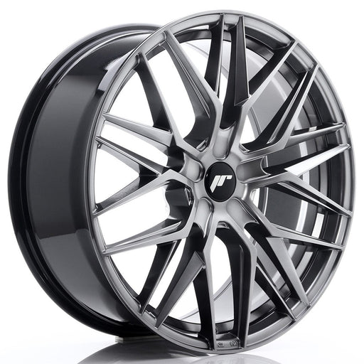felger-Japan-Racing-JR28-Hyper-Black-21x9-BLANK-15-45-74.1mm