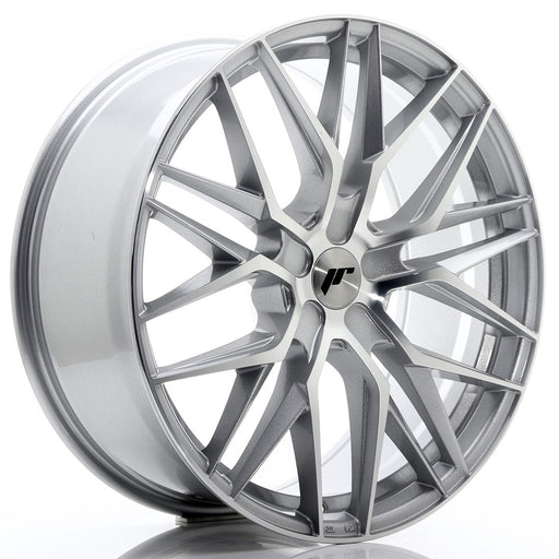felger-Japan-Racing-JR28-Silver-Machined-Face-21x9-BLANK-15-45-74.1mm