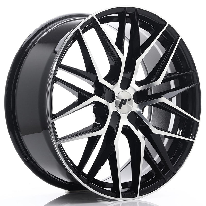 felger-Japan-Racing-JR28-Gloss-Black-Machined-Face-21x9-BLANK-15-45-74.1mm