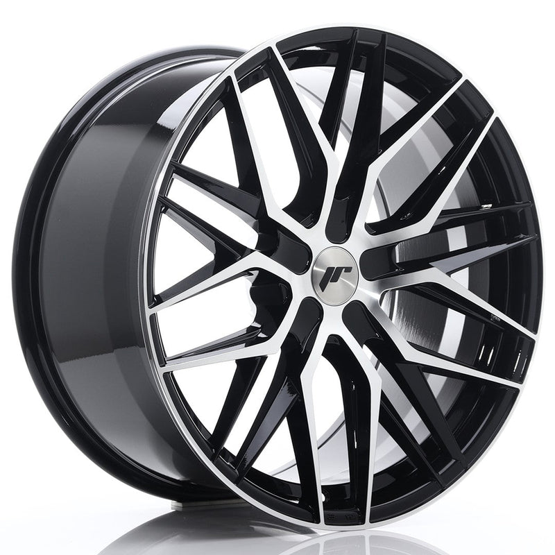 felger-Japan-Racing-JR28-Gloss-Black-Machined-Face-21x10.5-BLANK-15-55-74.1mm