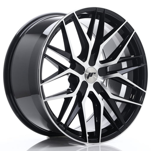 felger-Japan-Racing-JR28-Gloss-Black-Machined-Face-21x10.5-BLANK-15-55-74.1mm