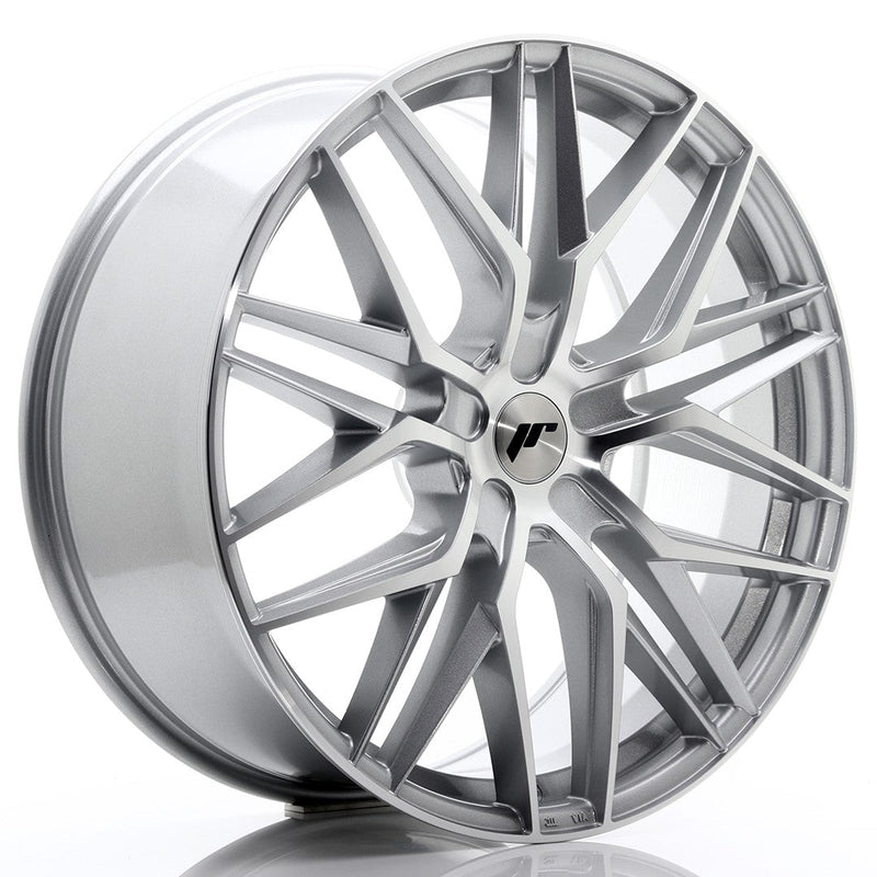 felger-Japan-Racing-JR28-Silver-Machined-Face-22x9-BLANK-30-45-74.1mm
