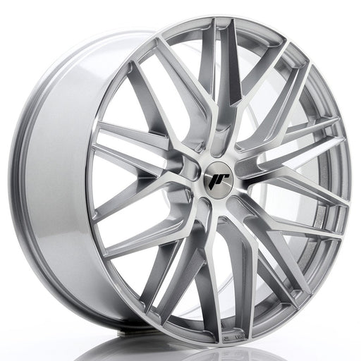 felger-Japan-Racing-JR28-Silver-Machined-Face-22x9-BLANK-30-45-74.1mm