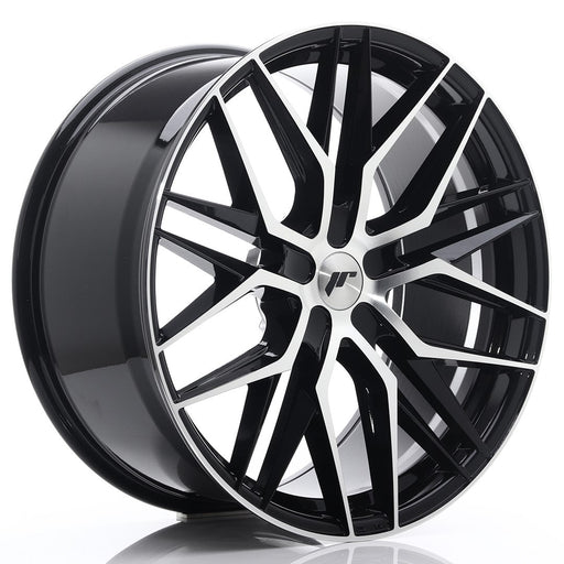 felger-Japan-Racing-JR28-Gloss-Black-Machined-Face-22x10.5-BLANK-15-50-74.1mm