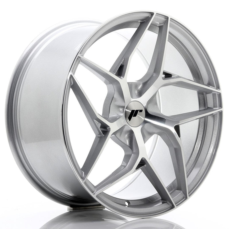 felger-Japan-Racing-JR35-Silver-Machined-Face-19x9.5-BLANK-20-45-74.1mm