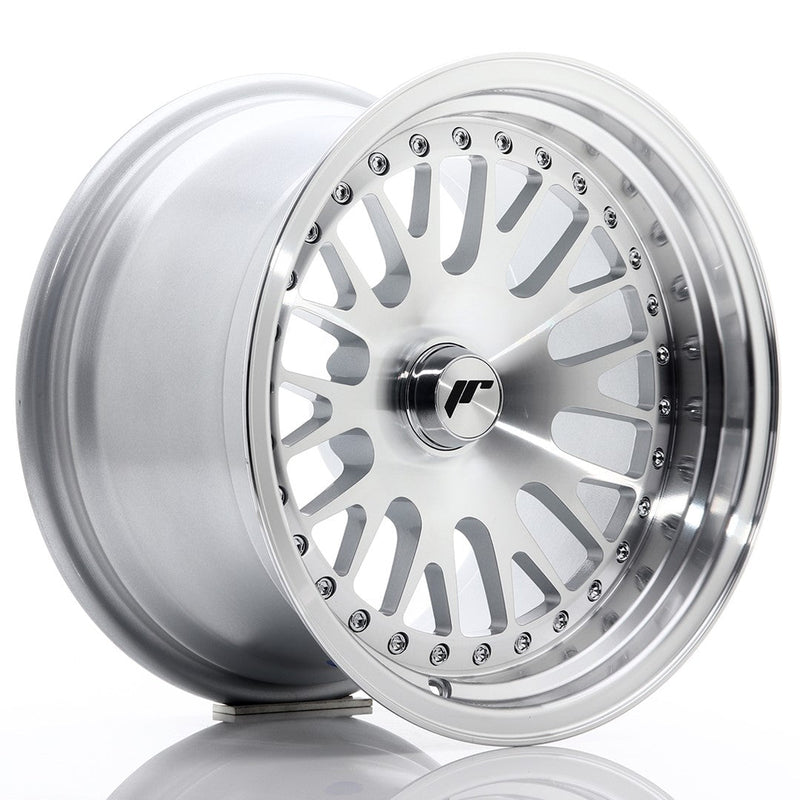 felger-Japan-Racing-JR10-Silver-Machined-Face-15x9-BLANK-0-20-74.1mm