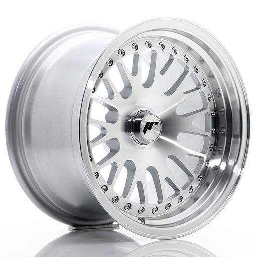 felger-Japan-Racing-JR10-Silver-Machined-Face-15x9-BLANK-0-20-74.1mm