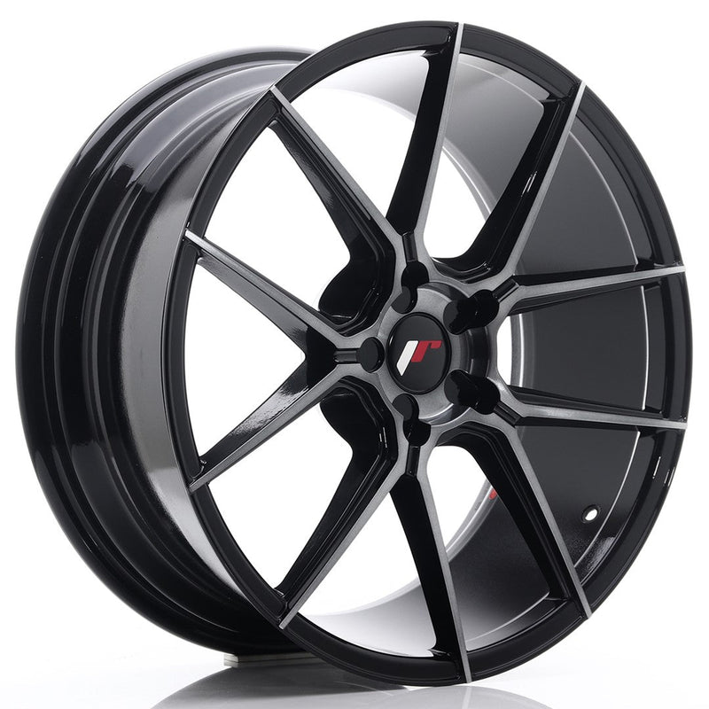 felger-Japan-Racing-JR30-Black-Brushed-w/Tinted-Face-20x8.5-BLANK-20-42-74.1mm