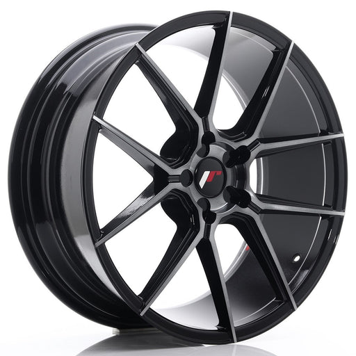 felger-Japan-Racing-JR30-Black-Brushed-w/Tinted-Face-20x8.5-BLANK-20-42-74.1mm