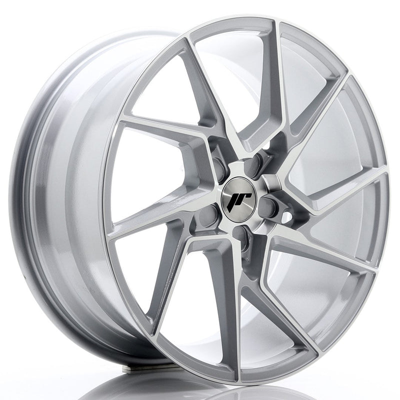 felger-Japan-Racing-JR33-Silver-Machined-Face-20x9-BLANK-20-48-74.1mm