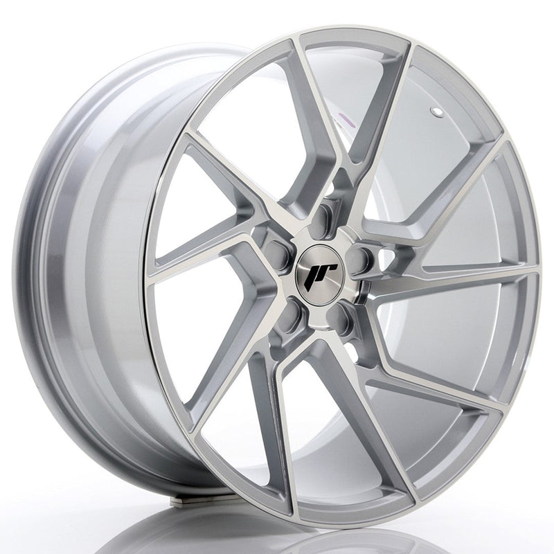 felger-Japan-Racing-JR33-Silver-Machined-Face-20x10-BLANK-20-40-74.1mm