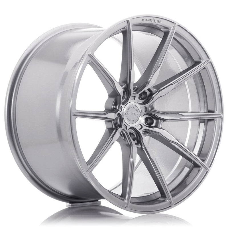 Concaver-CVR4-Brushed-Titanium-20x9.5-BLANK-72.6mm-Felger-wheels-rims-Silver