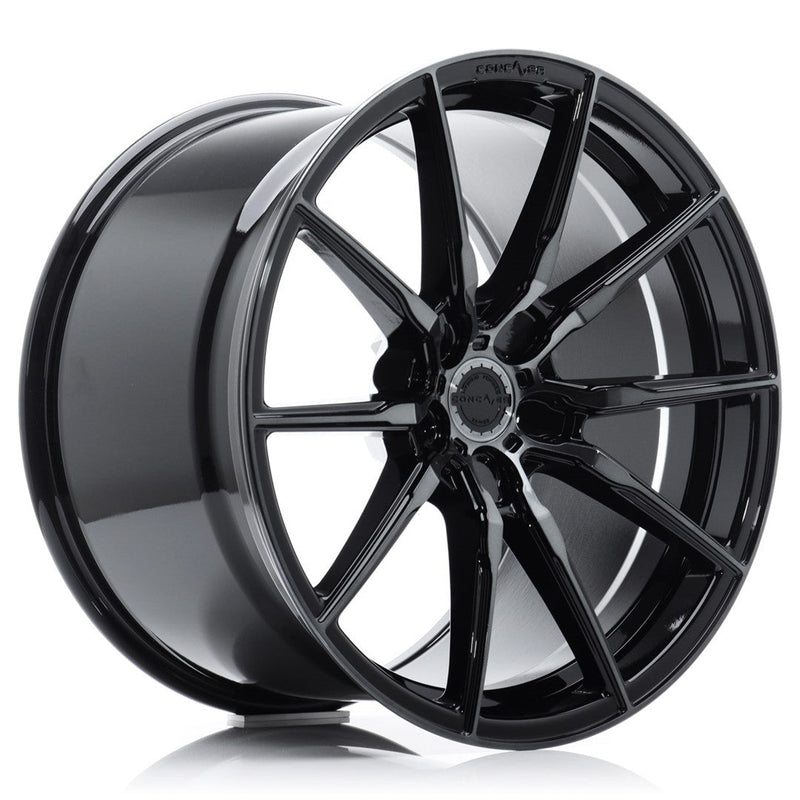 Concaver-CVR4-Double-Tinted-Black-22x9.5-BLANK-74.1mm-Felger-wheels-rims-Black
