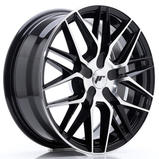 felger-Japan-Racing-JR28-Gloss-Black-Machined-Face-17x7-BLANK-20-45-74.1mm