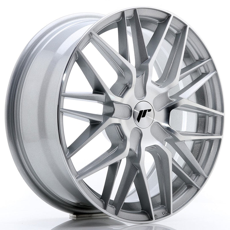 felger-Japan-Racing-JR28-Silver-Machined-Face-17x7-BLANK-20-45-74.1mm