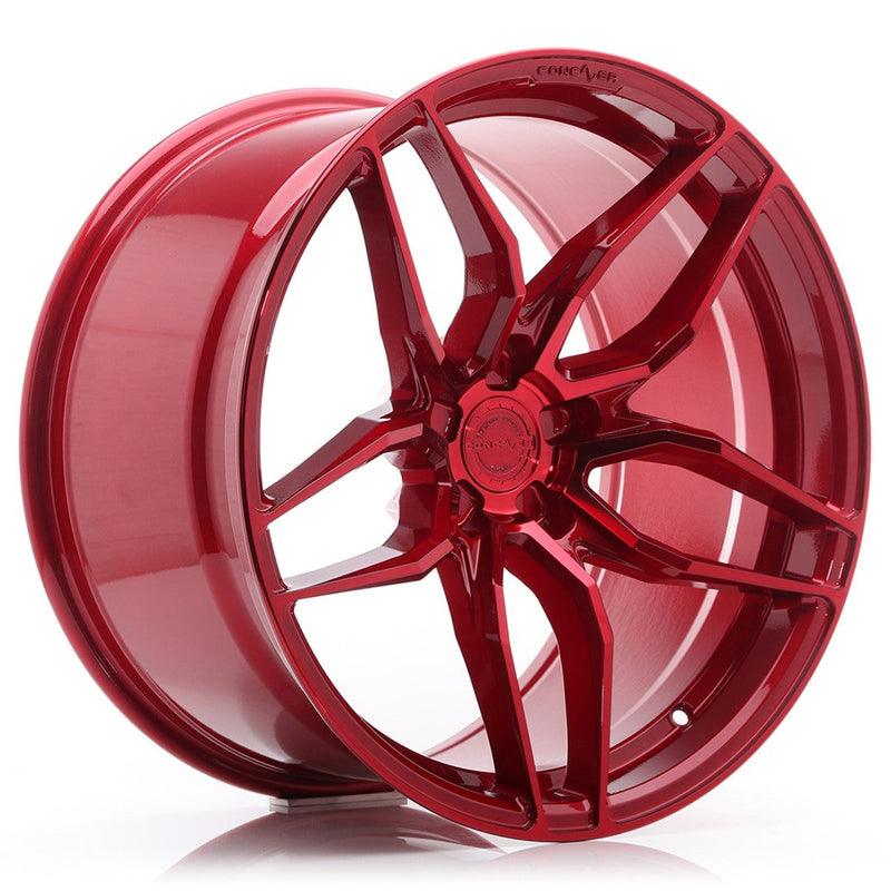 Concaver-CVR3-Candy-Red-19x9.5-BLANK-72.6mm-Felger-wheels-rims-Red