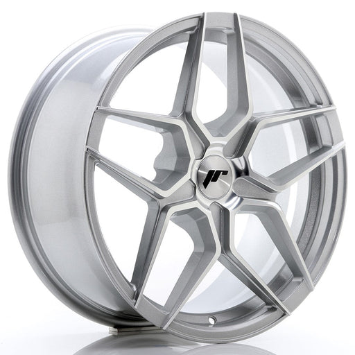 felger-Japan-Racing-JR34-Silver-Machined-Face-18x8-BLANK-20-42-74.1mm