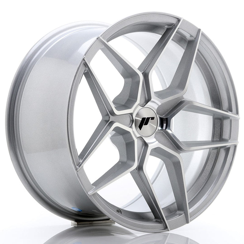 felger-Japan-Racing-JR34-Silver-Machined-Face-18x9-BLANK-20-42-74.1mm