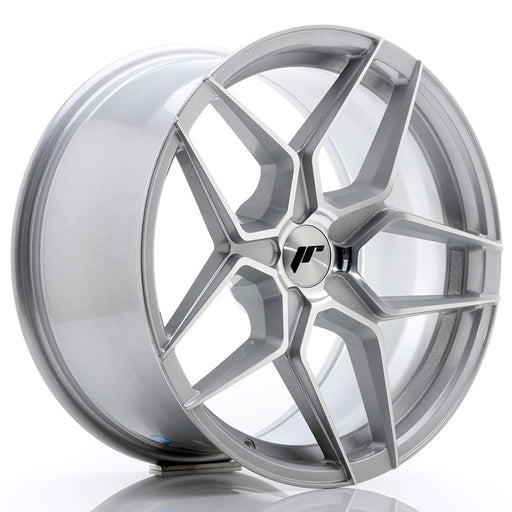 felger-Japan-Racing-JR34-Silver-Machined-Face-18x9-BLANK-20-42-74.1mm