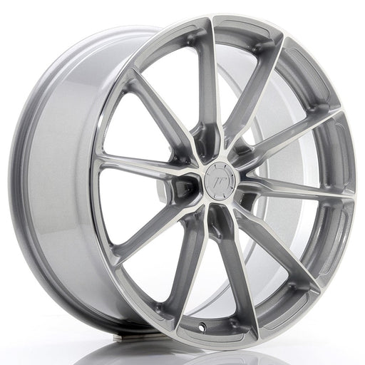 felger-Japan-Racing-JR37-Silver-Machined-Face-19x8.5-BLANK-20-45-72.6mm