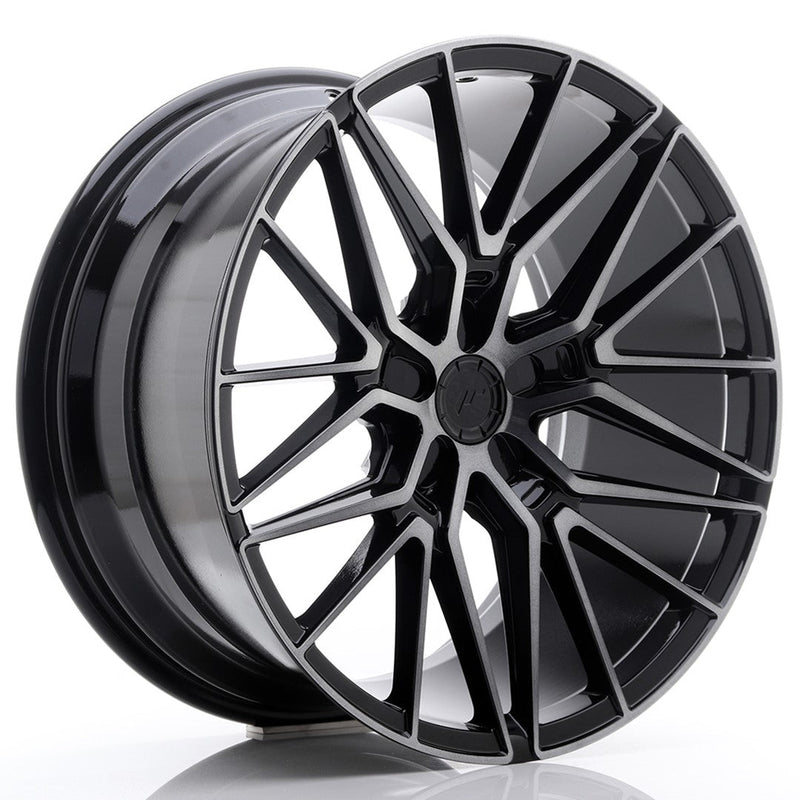 felger-Japan-Racing-JR38-Black-Brushed-w/Tinted-Face-20x10-BLANK-20-45-72.6mm
