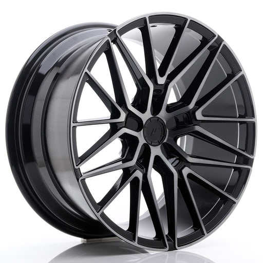 felger-Japan-Racing-JR38-Black-Brushed-w/Tinted-Face-20x10-BLANK-20-45-72.6mm