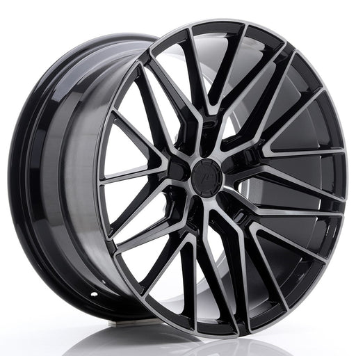 felger-Japan-Racing-JR38-Black-Brushed-w/Tinted-Face-20x10.5-BLANK-20-45-72.6mm