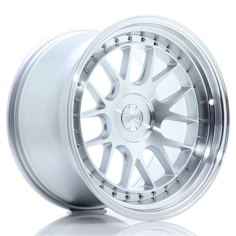 felger-Japan-Racing-JR40-Silver-Machined-Face-18x10.5-BLANK-15-22-72.6mm