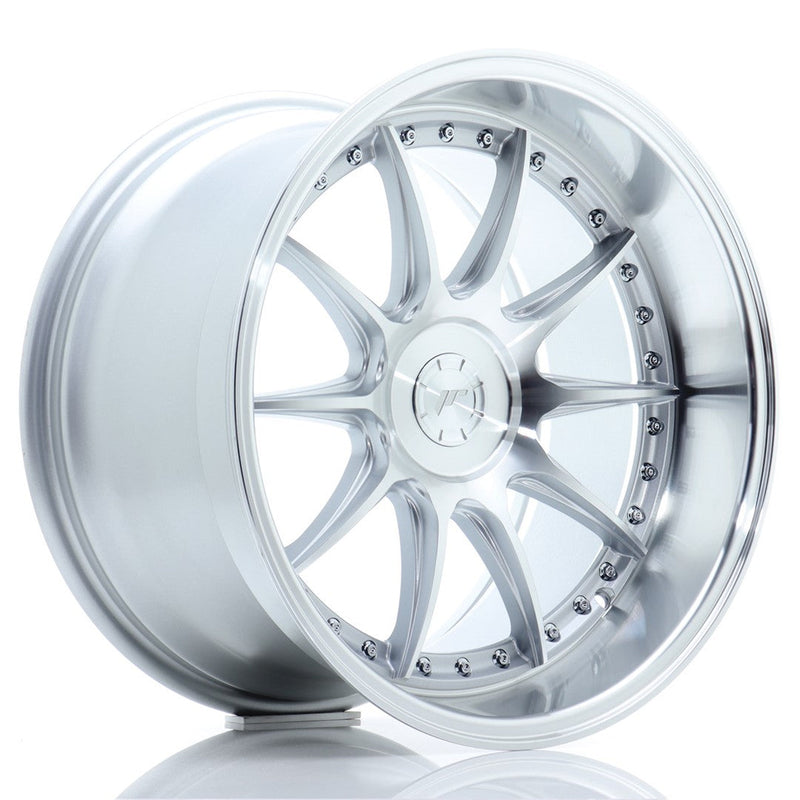 felger-Japan-Racing-JR41-Silver-Machined-Face-18x10.5-BLANK-15-25-72.6mm