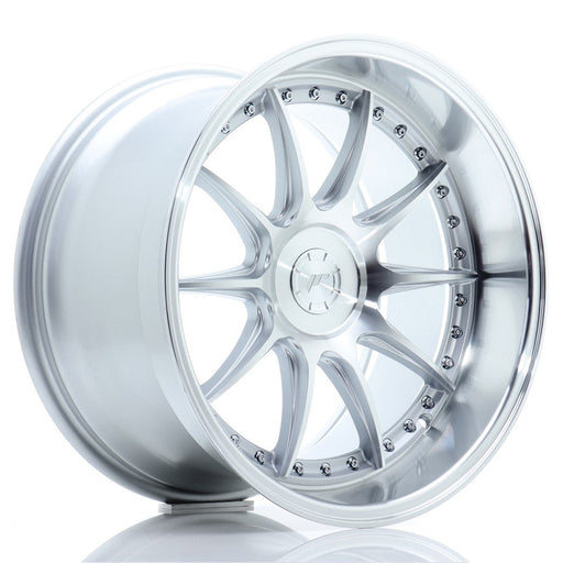 felger-Japan-Racing-JR41-Silver-Machined-Face-18x10.5-BLANK-15-25-72.6mm