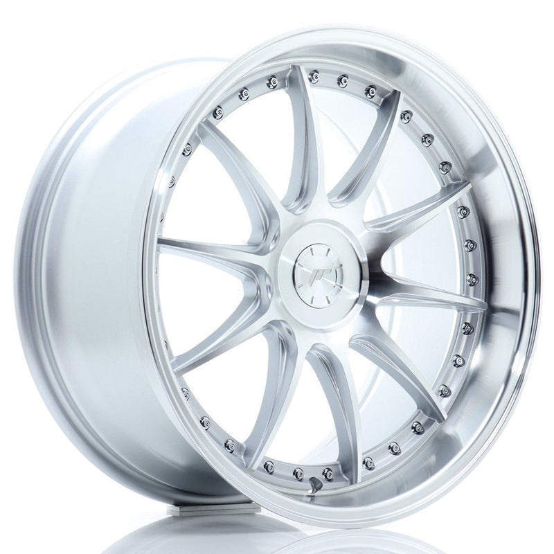 felger-Japan-Racing-JR41-Silver-Machined-Face-19x9.5-BLANK-12-22-72.6mm