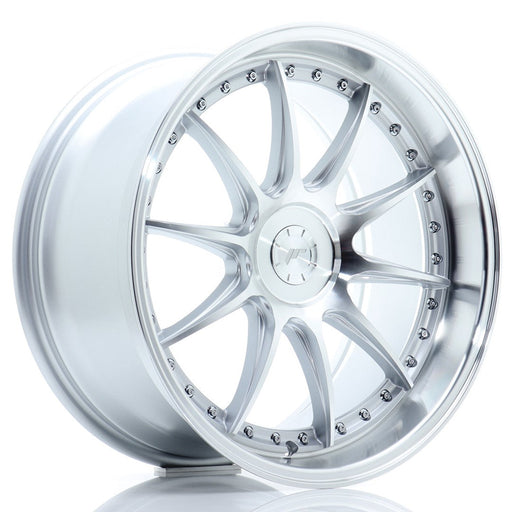 felger-Japan-Racing-JR41-Silver-Machined-Face-19x9.5-BLANK-12-22-72.6mm