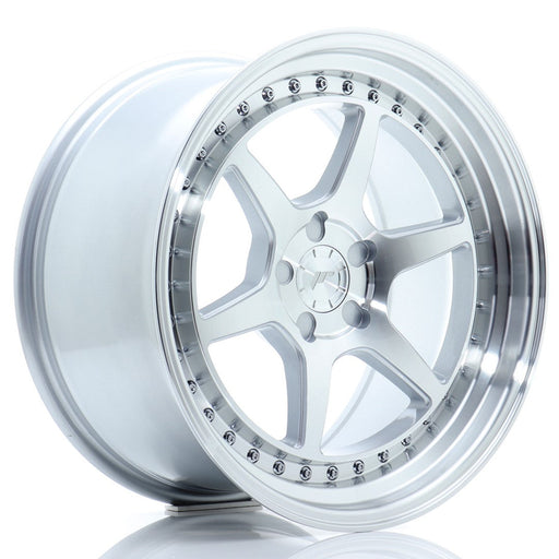 felger-Japan-Racing-JR43-Silver-w/Machined-Face-18x9.5-BLANK-15-35-72.6mm