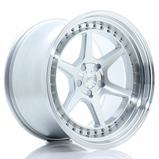 felger-Japan-Racing-JR43-Silver-w/Machined-Face-18x10.5-BLANK-15-22-72.6mm