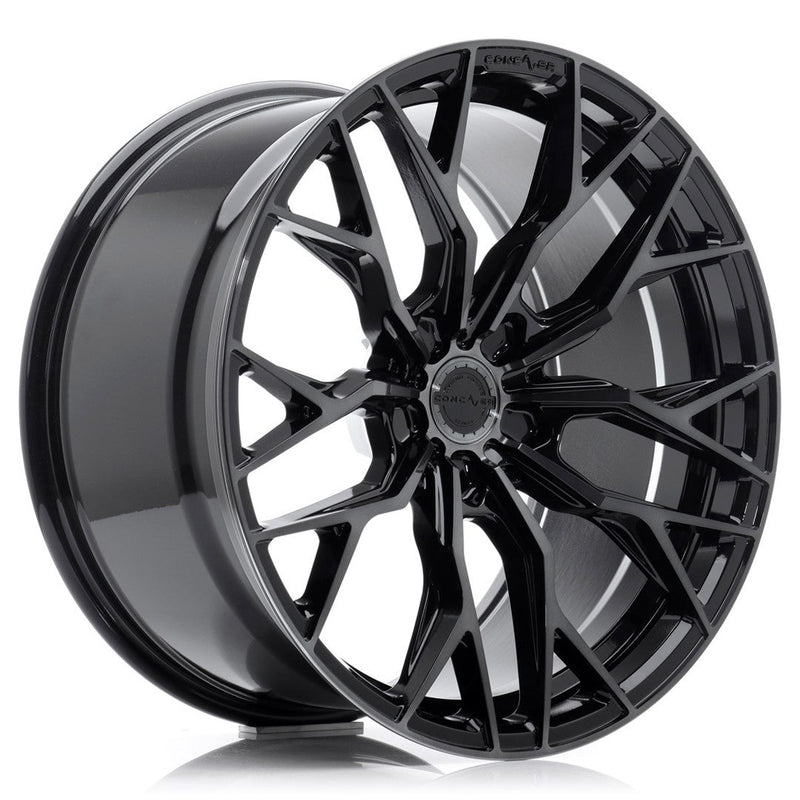 Concaver-CVR1-Double-Tinted-Black-20x8.5-BLANK-72.6mm-Felger-wheels-rims-Black