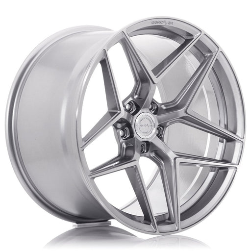 Concaver-CVR2-Brushed-Titanium-19x8-BLANK-72.6mm-Felger-wheels-rims-Silver