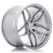 Concaver-CVR3-Brushed-Titanium-20x9-BLANK-72.6mm-Felger-wheels-rims-Silver