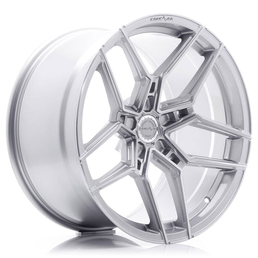 Concaver-CVR5-Brushed-Titanium-20x9-BLANK-72.6mm-Felger-wheels-rims-Silver