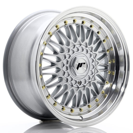 felger-Japan-Racing-JR9-Silver-w/Machined-Lip-17x8.5-4x100/4x108-et-35-74.1mm