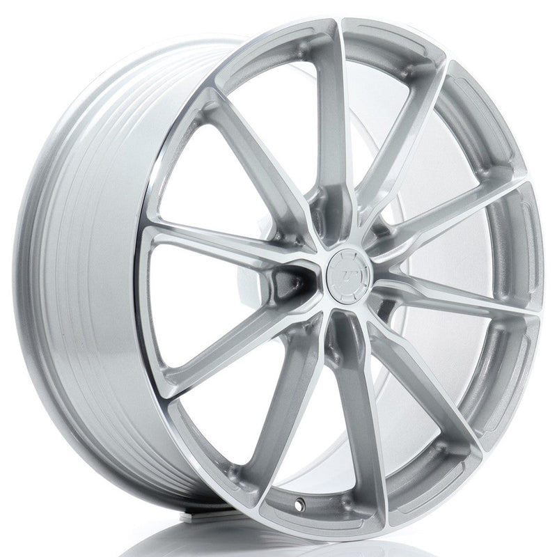 felger-Japan-Racing-JR37-Silver-Machined-21x10-BLANK-10-64-74.1mm