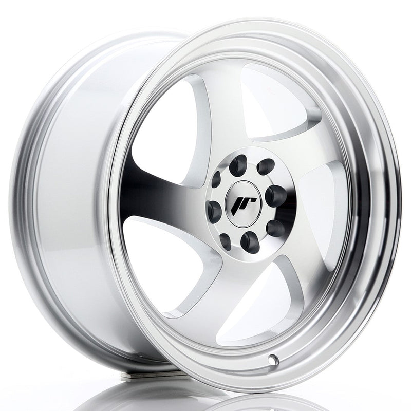 felger-Japan-Racing-JR15-Machined-Silver-17x8-5x108/5x114.3-et-35-74.1mm