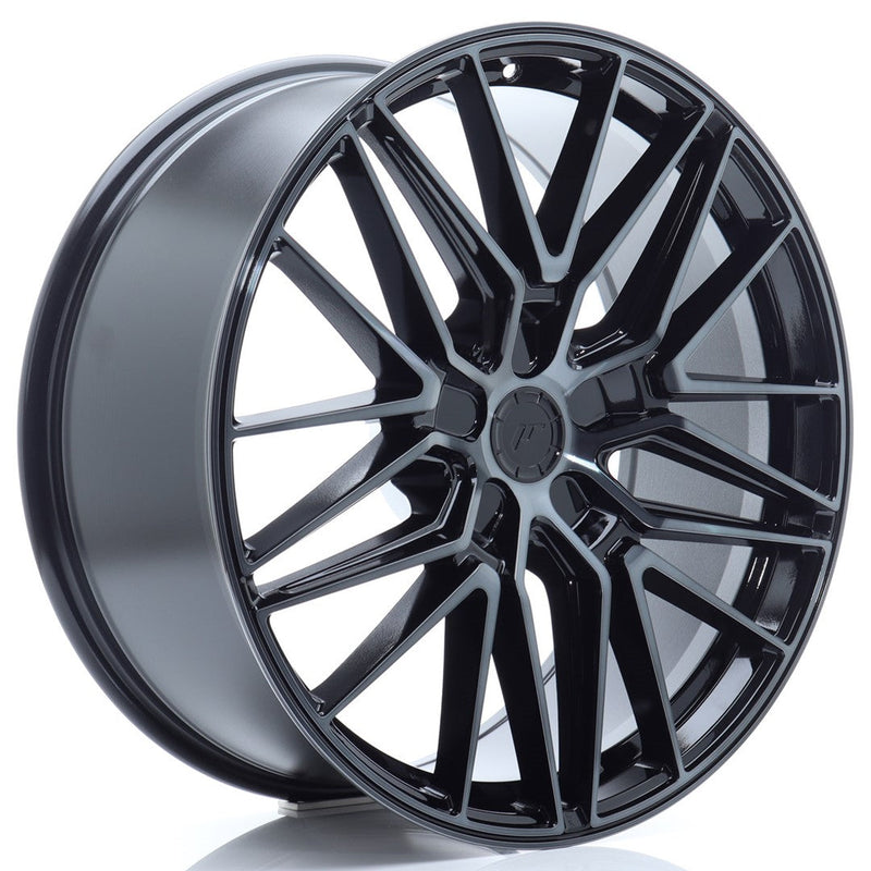 felger-Japan-Racing-JR38-Black-Brushed-w/Tinted-Face-21x9-BLANK-10-52-74.1mm